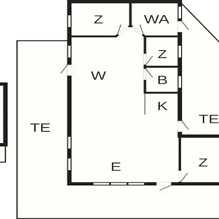 Дом отдыха 8 Person In Struer-by Traum *