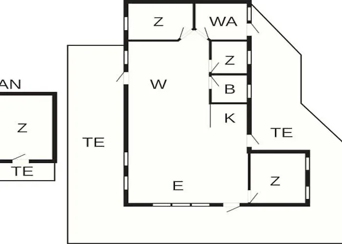 Dom wakacyjny 8 Person In Struer-by Traum *